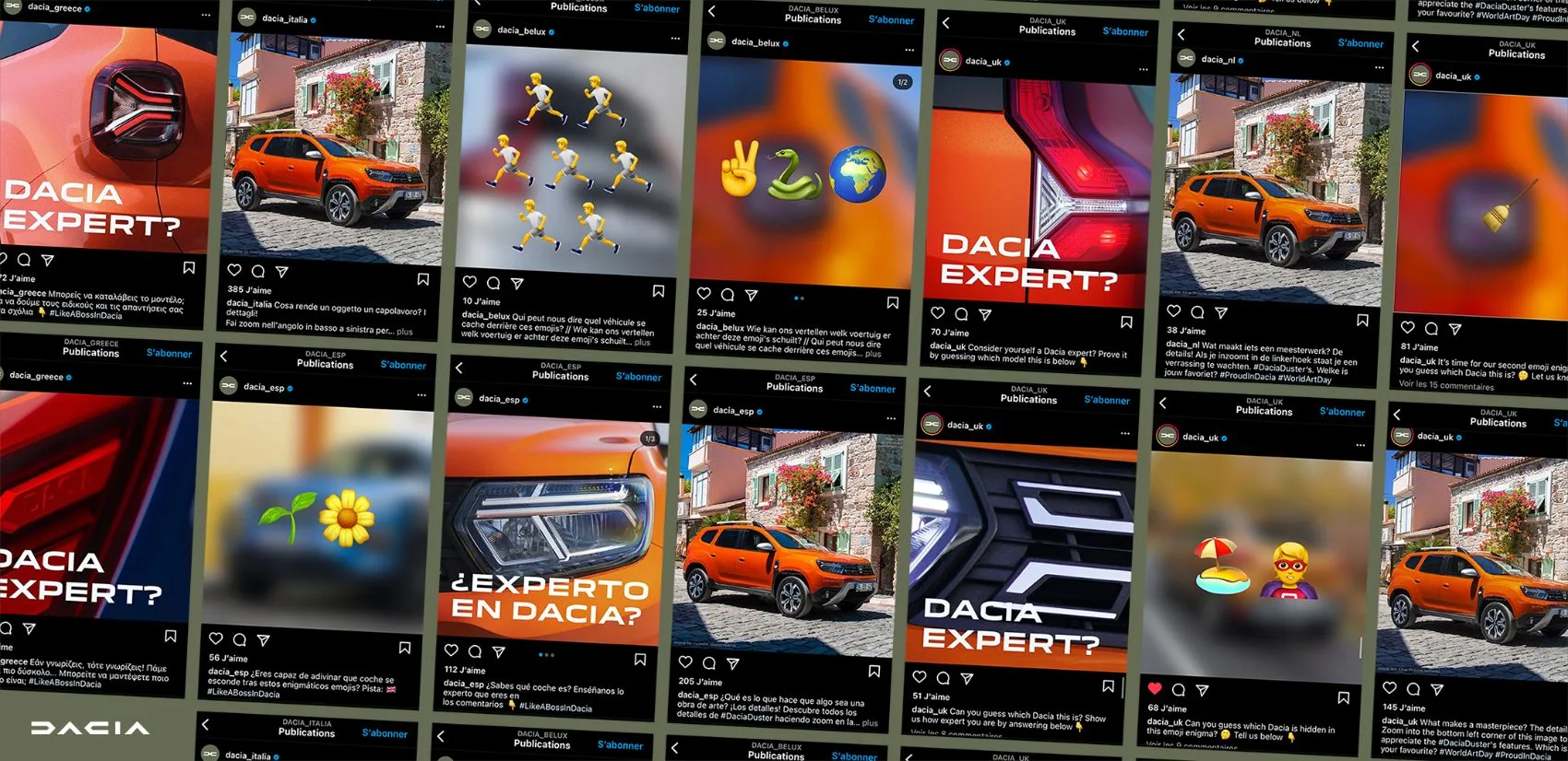 Dacia — Social Media Run, visuel 1