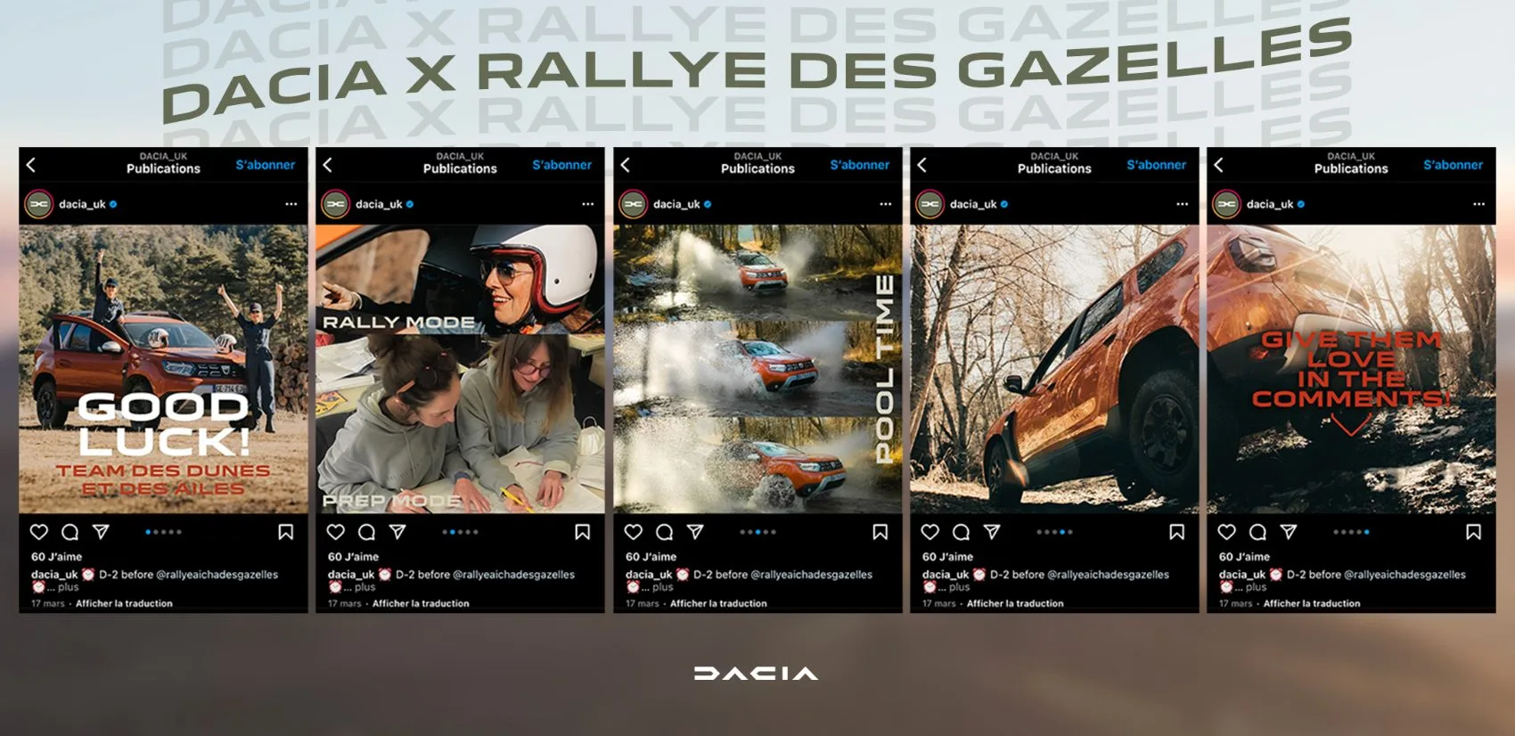 Dacia — Social Media Run, visuel 3