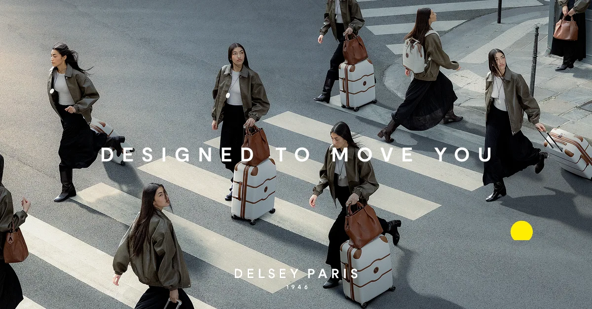 Delsey Paris — Designed to Move You, visuel 1