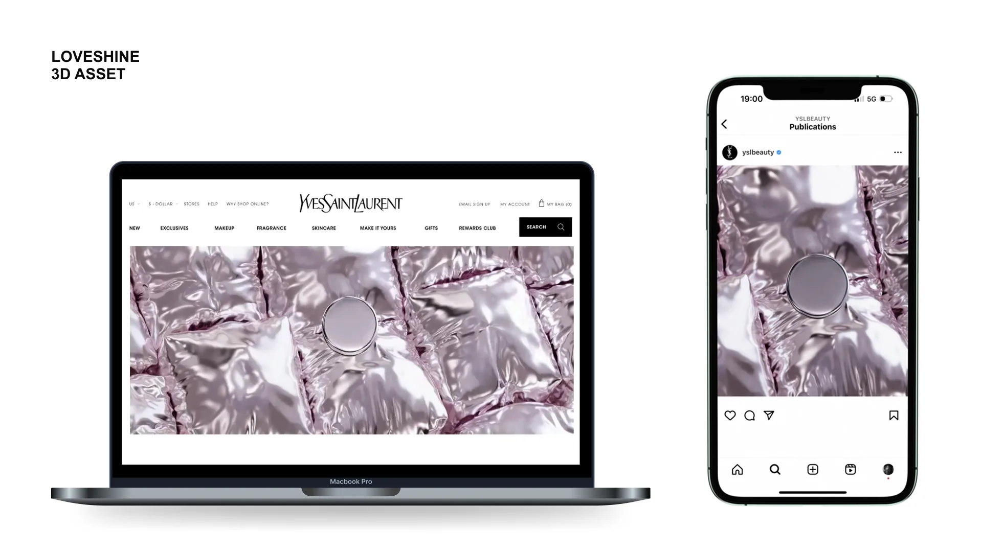 YSL Beauty — Digital Run, visuel 2